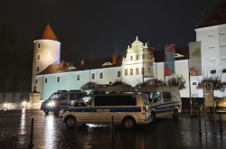 Montagsspaziergang unter Blaulichtgewitter